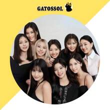 TWICE - BOTTON 4.5 Cm - ONCE KPOP - IDOL - KOREAN - Bottom Button - Button - Brooch Pin - Buttons - Button - Pin - Botum BOTTONS - B22- SINGLE BUTTON - View 2