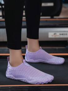 Unisex Teenagers' Breathable Soft Bottom Non-Slip Fitness Gym Shoes, Suitable For Running, Jumping Rope, Hiking, Water Sports, Dance, Yoga