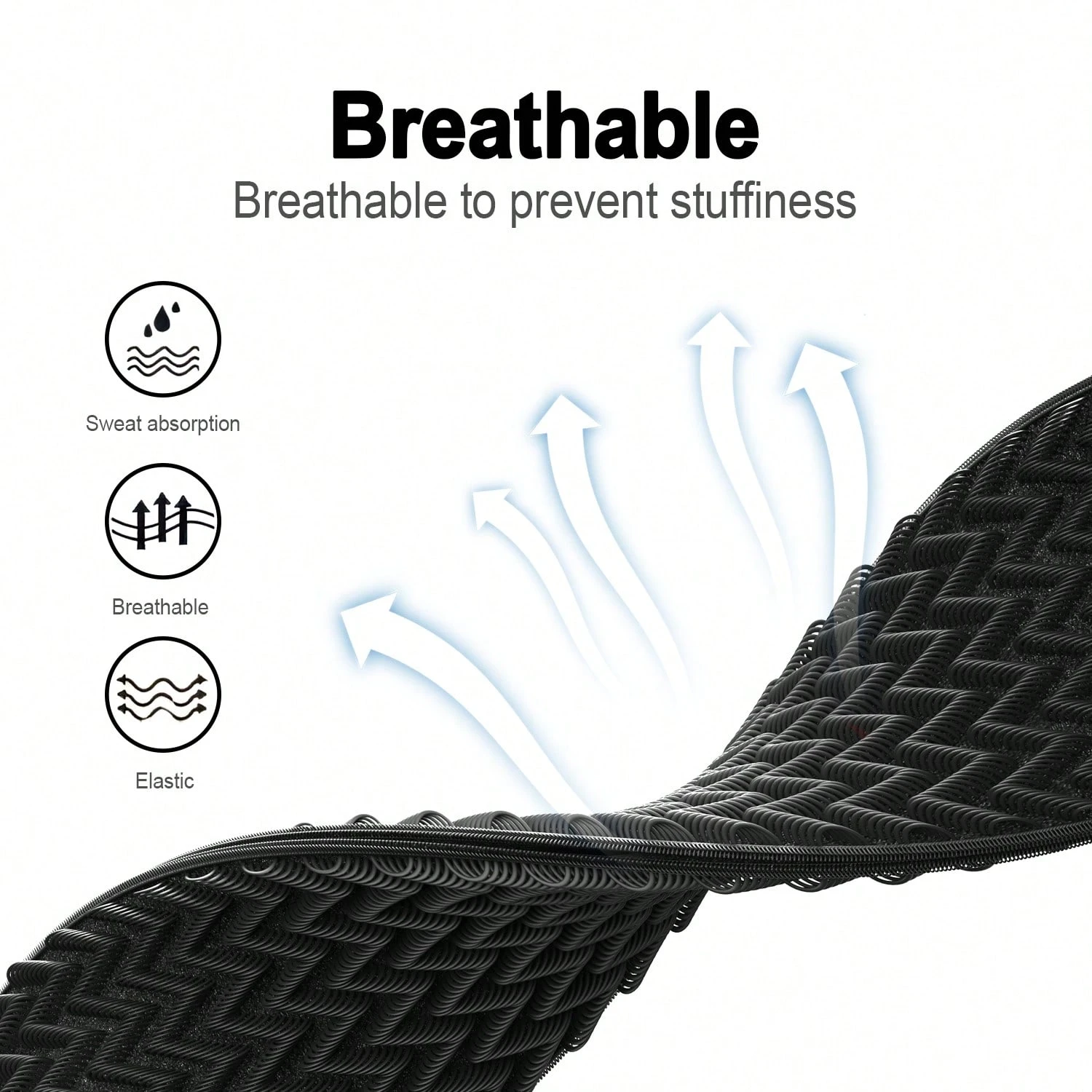 Wigento Smartwatch-Armband Für Whoop 4.0 Nylon Elastisches Klettverschluss Ersatz Armband Schwarz Nylonarmband Mit Klettverschluss Individuell Verstellbar S09ei03a