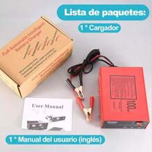 Cargador De Batería Automático Para Coche 24v/12a - 17CM*13CM*7CM - Ver 3