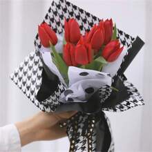 10 Stück/20 Stück Blumenstrauß Geschenkpapier, Geschenkverpackungspapier, wasserfestes Blumen Geschenkpapier, DIY Material, geeignet für Rosen, Sträuße, Valentinstag, Blumenladen Zubehör
