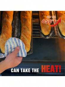 用于法式面包烘焙的不粘法棍面包盘，碳钢 2/3/4 连续凹槽烤盘架，波浪形法式长面包，大型金色法棍面包模具无论您是大师还是新手，拥有大烤箱还是小烤箱，您都可以制作精致美味的法式面包。