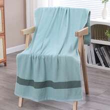 Large Cotton Bath Towel Wave Women Men Soft Highly Absorbent Quick Drying Towels For Beach Sport Yoga SPA Fitness
