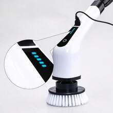 Escova Eletrica de Limpeza 9 em 1 Limpador Multiuso Sem Fio Cozinha Banheiro