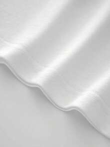 Camiseta Casual de Talla Grande para Hombre con Estampado de la Parca - Poliéster Cómodo, Cuello Redondo, Manga Corta - Perfecta para el Verano, TALLA GRANDE Tejido Transpirable 220g algodón pesado - Blanco - Ver 3