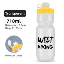 Bình nước ép xe đạp WEST BIKING 610ml/710ml cho xe đạp leo núi, xe đạp thể thao, bình nước đạp xe ngoài trời - Nhiều màu - Xem 16