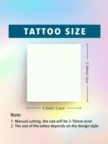 12 件 40 岁生日派对临时纹身，啤酒图案纹身贴纸，男女皆宜的礼物，可定制防水纹身，庆祝 40 周年，适合日常聚会、节日、周年纪念日 - 彩色 - 查看 5