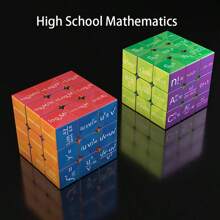 3x3x3 Element kreatywny, układanka z okresową tablicą pierwiastków, może pobudzać zainteresowanie nauką, rozwijać myślenie przestrzenne, nadaje się również jako zabawka łagodząca stres dla nastolatków, prezent urodzinowy lub wypełniacz prezentów