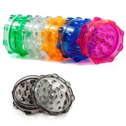 1pc 8-Sided Plastic 2-Layer Grinder Mill Crusher Kitchen Gadget, Home Tool, Gift For Valentine's Day & New Year