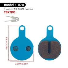 Bicycle Disc Brake Pads Compatible With Shimano M355 Disc Brakes, Universal For Mountain Bike