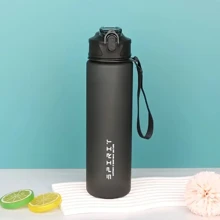 1pc 25.36oz Leak-Proof Sports Water Bottle With Straw & Handle, Screw-Top Lid, Suitable For Fitness, Outdoor Cycling Camping, School - An Ideal Gift For Christmas, Valentine's Day, Labor Day, Teachers' Day - Multicolor - View 15