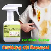 H4Cacle 衣物油污除尘清洁剂顽固污垢油污清洗洗涤多功能洗衣脱脂剂适用于布艺布料脱脂清洁剂羽绒服鞋子布艺沙发地毯油污清洗剂
