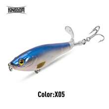 Mồi câu cá Kingdom Propeller 90mm 110mm 11g 17g Mồi cứng Đuôi xoay mềm Bút chì nổi Wobblers Mồi nhân tạo - Nhiều màu - Xem 25