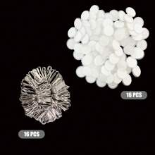 16 Pcs Self Adhesive Wall Hook Sticky Ceiling Hooks Small Disc Sticker Hanger For Festival Wedding Decorations Balloon Storage Display - Multicolor - View 11