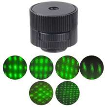 Caneta Laser Pointer Verde Ultra Forte Alcance 50km-303 - Preto - Visão 5