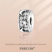PARCOM Décoration en perles avec placage argent,série de pendentifs papillon DIY, convient comme accessoires pour bracelets et colliers, cadeau de bijoux parfait pour l'anniversaire d'amis, les fêtes