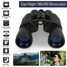 Day/Night 180x100 Military Zoom Powerful Binoculars Optics Hunting Camping+Case - Black - View 7