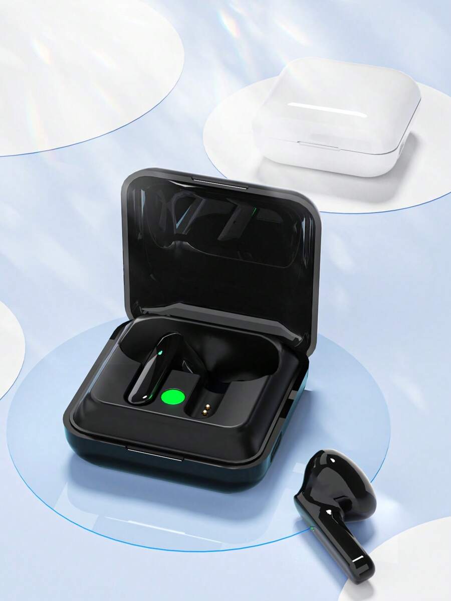 TWS Kabellose In-Ear-Kopfhörer 5.3 Stereo HiFi, Kabellose Ohrhörer geräuschgedämpft, mit eingebautem Mikrofon, IPX5 wasserdicht für Sport, Frauen, Mädchen, Geschenkideen, geeignet für Arbeit/Training/Meetings/Fahren - mehrfarbig - Übersicht 1