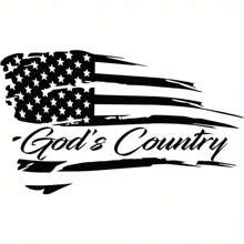 1pc Patriotic Thermal Transfer Sticker, DIY Iron-On Applique, For T-Shirt Making, Pillow Decor, Apparel Accessories And Patches