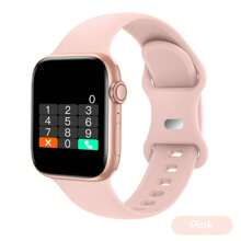 Hot 1pc Silicone Strap Sport Smart Watch For Teenagers, 1.44" Touchscreen Electronic Smart Watch, Call Function, Step Counter, Calorie Tracking, Multiple Sport Modes, Alarm & Notification Alerts, Compatible With Android & IOS, Suitable For Gifting, Sports, School, Parties, Comes In Various Strap Options, 90mAh/220mAh