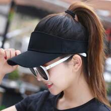 Enjoy Fashion, Resist Sunlight: 1pc Sports Sun Hat - Perfect Choice For Running, Golf, And Tennis