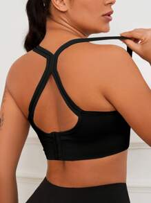 3pcs Women's Multi-Color Seamless Adjustable Padded Comfortable Breathable Anti-Shock Sports Yoga Bras
