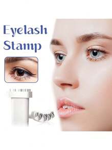 1pc/Set Silicone Eyelash Stamp, Eye Makeup Tool, Makeup Template, Eyelash Template, Women Makeup Tool, Stamp, Eyelash Makeup Tool, Eyelash Tool, Eyelash Stamp, Eyelash Guide Tool - Multicolor - View 7