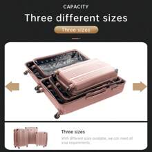 Valise de couleur complète Design européen Valise 20, 24, 28 pouces, ensemble de trois pièces, au choix, boîte à coque rigide en plastique ABS, grande capacité, étanche, renforcée, roues sonores légères, serrure de sécurité, voyage