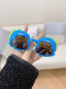 2 副儿童可爱卡通恐龙眼镜 - 适合日常生活和派对休闲配饰 - 彩色 - 查看 4