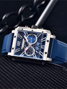 PAGANI DESIGN Original New Watch Japan VK64 Chronograph Stainless Steel Luxury Men's Watches Rose Gold Quartz Waterproof Wristwatch PD-1725 - one-size - View 7