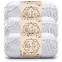 3pcs Morandi Acrylic Yarn Set - 4ply Soft Knitting & Crochet Supplies, Ideal For Making Blankets, Clothes, Tote Bags, Slippers - Variety Of Colors, 50g Each, Handcraft Essentials | Muted Yarn Set | Multi-Purpose