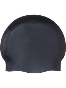 Silicone Swimming Cap, Unisex Comfortable Type Bath Cap, Long Hair Coverage Ear Protection & Reinforced Edge Anti-Tear Design, Non-Slip Swim Cap To Keep Hair Dry, Beach Essentials, Beach Accessories, Pool Float - Multicolor - View 6
