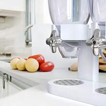 Double-Barrel High-Capacity Food Dispenser With Storage Container - Smart Grain & Snack Distribution System For Kitchen Organization (Ideal For Oatmeal, Cereal, Candy, And Bulk Foods) - Multicolor - View 9