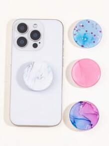 Mobile Phone Push-Pull Bracket Telescopic Simple Paste Anti-Fall Slouchy People Chasing Dramas