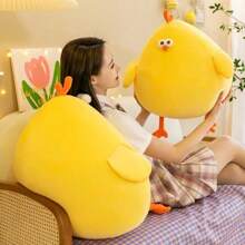 Grappige Dikke Kip Pluche Pop, Realistische Schattige Pluche Kip Zacht, Simuleer Schattige Pluche Pop Gevuld, Jongens En Meisjes Vakantie Cadeaus. Geschikt Voor Alle Soorten Vakanties Om Kinderen En Vrienden Te Versturen