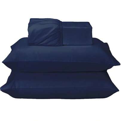 Jogo de Lençol 400 fios Com Elástico Padrão Hotel Solteiro Casal Queen King