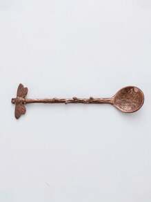 2件装复古森系咖啡勺海星水滴冰淇淋勺创意甜品蛋糕勺精致搅拌勺 - 彩色 - 查看 16