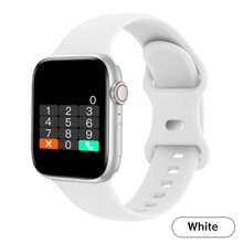 Hot 1pc Silicone Strap Sport Smart Watch For Teenagers, 1.44" Touchscreen Electronic Smart Watch, Call Function, Step Counter, Calorie Tracking, Multiple Sport Modes, Alarm & Notification Alerts, Compatible With Android & IOS, Suitable For Gifting, Sports, School, Parties, Comes In Various Strap Options, 90mAh/220mAh