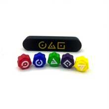 3D打印罗路奇游戏套装是一款传统的东方石头游戏，非常适合旅行和玩耍，非常适合与家人和朋友一起怀旧玩乐。 - 彩色 - 查看 7