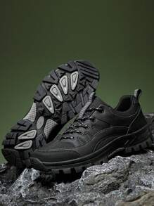 New Plus Size Women Outdoor Sports Shoes, Non-Slip Wear-Resistant Hiking Shoes For Women, Women's Work Safety Shoes, Women's Climbing Shoes, Women's Sports Shoes, Breathable Hiking Shoes, All Black Work Shoes, Couples Outdoor Travel Shoes, New Men Outdoor Sports Shoes, Men Hiking Shoes, Outdoor Shoes, Men Black Shoes