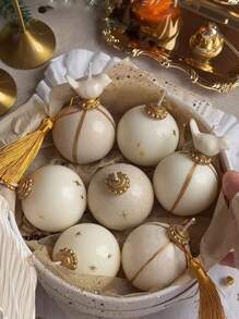 1PC 5-10cm Spherical Candle Mold DIY 3D Sphere Ball Candles Planet Series Aromatherapy Candle Making Supplies Acrylic Molds Kit Handmade - Multicolor - View 7