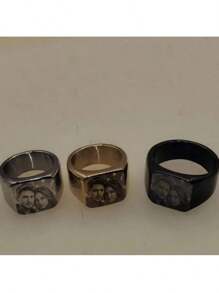 [Best Choice Stainless Steel Ring] Stainless Steel Band, Customized Design, Lovers & Wedding Rings, The Best Choice For Friends And Parents