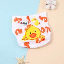 婴儿防水尿布裤，婴儿布尿布训练裤