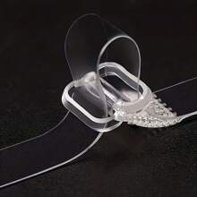 10 piezas de tirantes elásticos transparentes y ajustables para el hombro, sin daños, accesorios suaves y cómodos para lencería de mujer