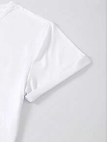 Customized Loose T-Shirt With Text, Customize Your Text And Photos For Family Gathering, Group, Couple, Pets, Friends, Music Festivals, Women's Autumn Tops, Shirt, Holiday Gift, Anniversary Gift, Wedding Gift, Best Friend Gift, Music Festival Women's Wear,Ornamental,Unique,Custom,Belle Costume,Ideal Gifts For Her,Family,Friends,Pink Girls,For Holiday,For Vacation,For Anniversaries