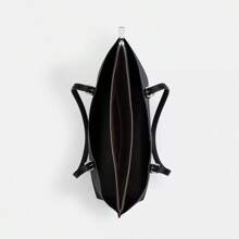 Coach Mollie Women's Handbag, Travel Tote Bag, Women's Shoulder Bag, Large Handbag - Black - View 5