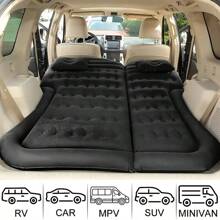 Colchón inflable para automóvil tipo SUV, cama inflable para baúl de automóvil, colchón de aire inflable para asiento trasero de automóvil de viaje, cama inflable para acampar en caravana - Multicolor - Ver 3