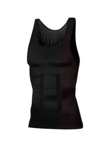 Camiseta de Compresión Moldeadora para Hombre - Diseño Deportivo y Ajuste Perfecto - Blanco y Negro - Ver 11