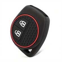 Funda de silicona para la llave del coche para Suzuki Ignis, Vitara, Liana, Ciaz, Baleno - Funda protectora para la llave del coche - Negro - Ver 6