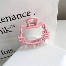 Sanrio (Authorized) Sanrio KT Cat Pink Alloy Hair Clip - Cute Cartoon Hollow Design, Sweet And Cute Girl Hair Claw, Perfect Birthday Gift, Cat Enthusiast Gift, Suitable For Christmas Gift